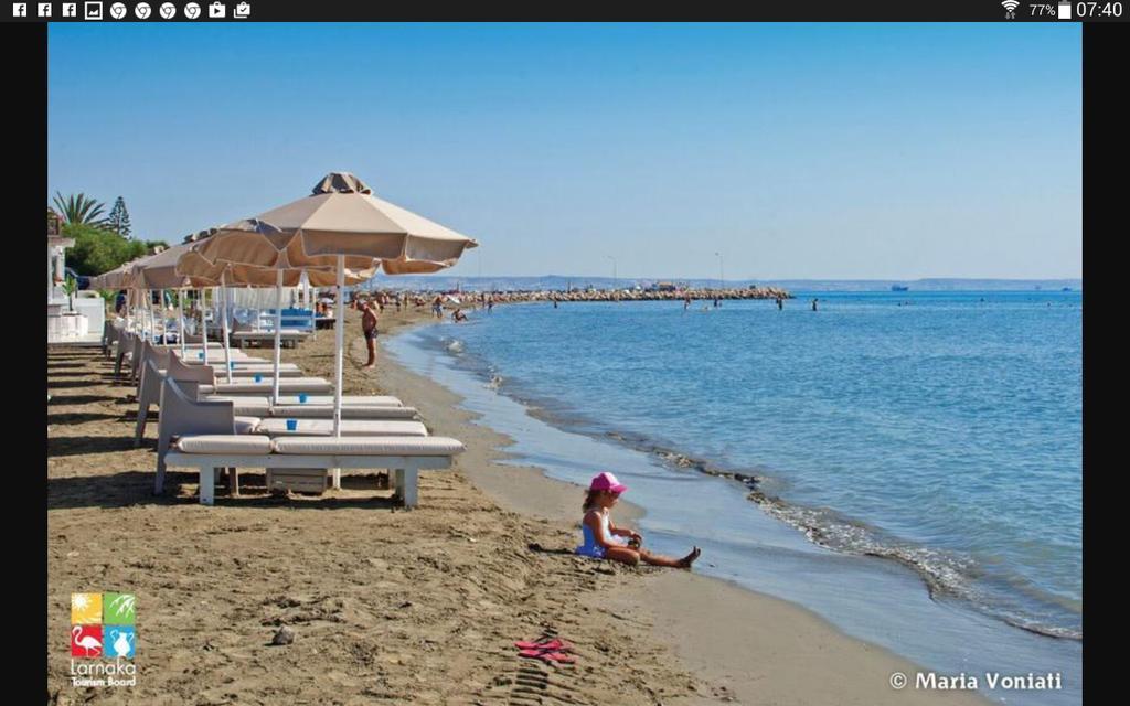 Panikos Beach Apartment I Λάρνακα Εξωτερικό φωτογραφία